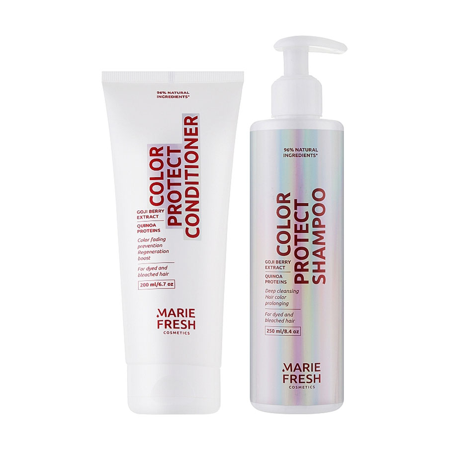 Набір для волосся Marie Fresh Cosmetics Color Protect (шампунь, 250 мл + кондиціонер, 200 мл)